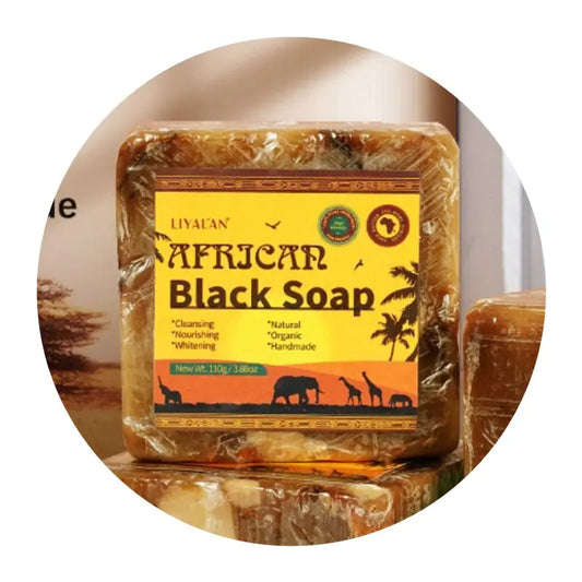 3pcs Black Soap for Body Cleaning