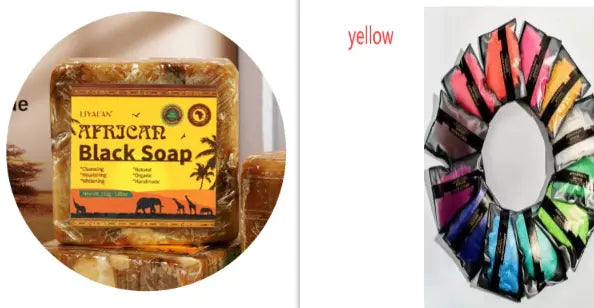3pcs Black Soap for Body Cleaning